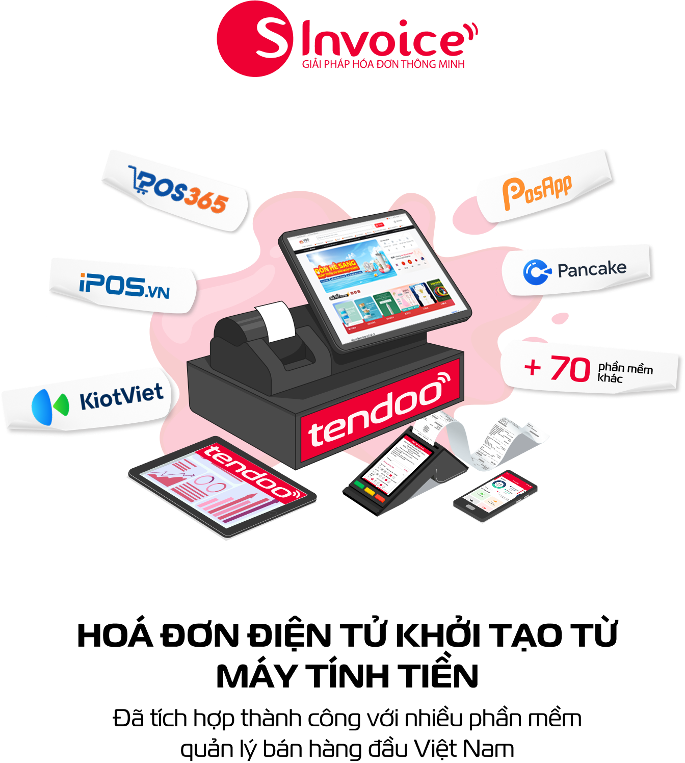 Phần mềm máy tính tiền Viettel – Tích hợp Hóa đơn điện tử 2025 8 Combo phần mềm bán hàng Viettel Tendoo 790.000đ gồm hóa đơn điện tử và chữ ký số HSM