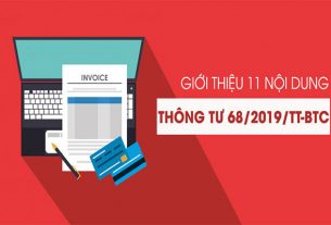 Thong Tu 68 2019 Tt Btc Huong Dan Nghi Dinh 119 2018 Nd Cp Ve Hoa Don Dien Tu Sanpham
